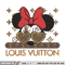 Minnie love lv Embroidery Design, Lv Embroidery, Embroidery File, Brand Embroidery, Logo shirt, Digital download.jpg