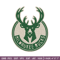 Milwaukee Bucks logo Embroidery, NBA Embroidery, Sport embroidery, Logo Embroidery, NBA Embroidery design.jpg