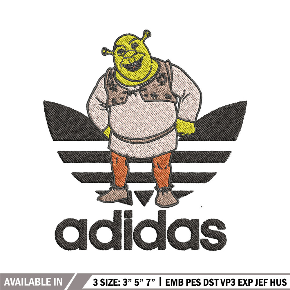 Monster adidas Embroidery Design, Adidas Embroidery, Embroidery File, Brand Embroidery, Logo shirt, Digital download.jpg