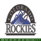 Colorado Rockies logo Embroidery, MLB Embroidery, Sport embroidery, Logo Embroidery, MLB Embroidery design..jpg