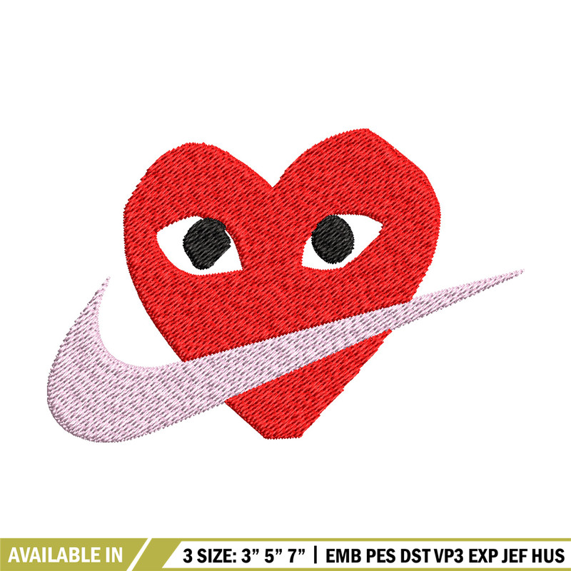 Nike eyes heart Embroidery Design, Nike Embroidery, Brand Embroidery, Embroidery File, Logo shirt, Digital download.jpg