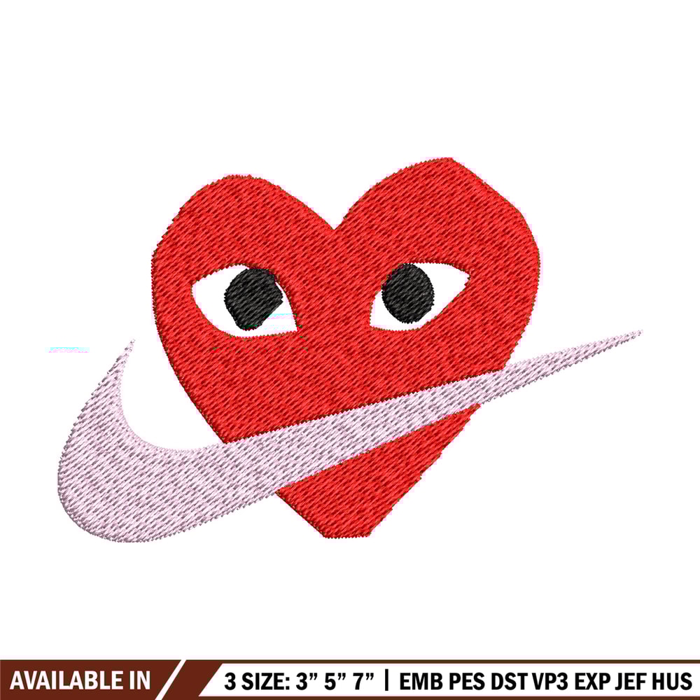 Nike eyes heart Embroidery Design, Nike Embroidery, Brand Embroidery, Embroidery File, Logo shirt, Digital download.jpg