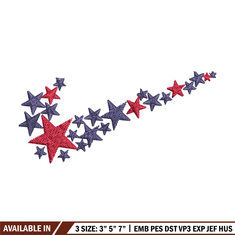 Nike full star Embroidery Design, Brand Embroidery, Nike Embroidery, Embroidery File, Logo shirt, Digital download.jpg