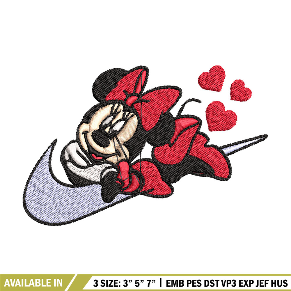 Nike minnie Embroidery Design, Nike Embroidery, Brand Embroidery, Embroidery File, Logo shirt, Digital download.jpg