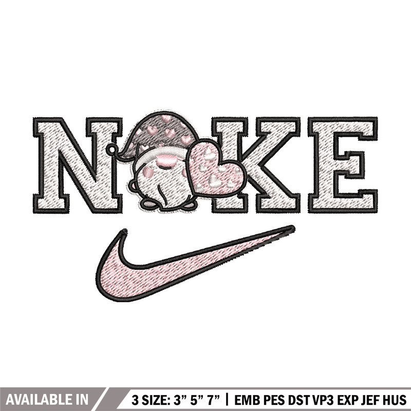 Nike gnomes Embroidery Design, Chrismas Embroidery, Nike Embroidery, Embroidery File, Logo shirt, Digital download.jpg