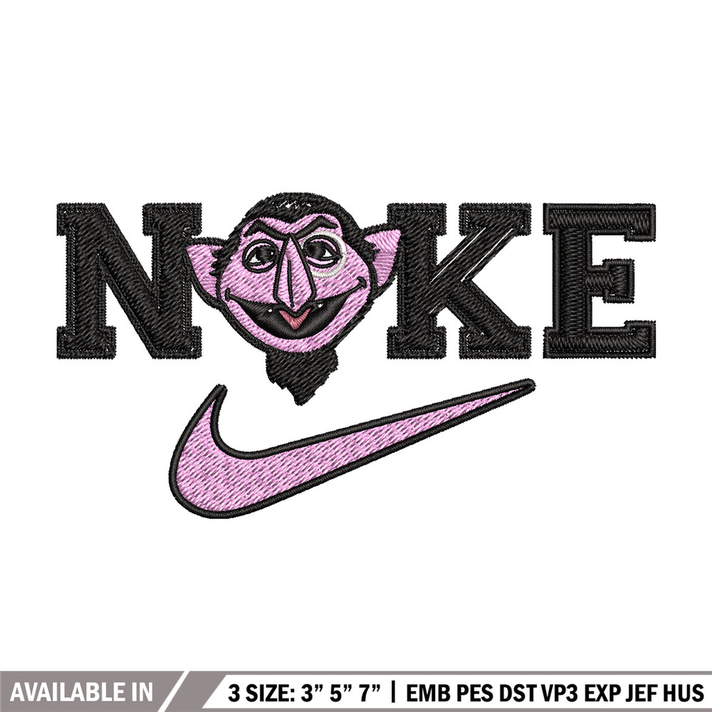 Nike purple cartoon Embroidery Design, Nike Embroidery, Brand Embroidery, Embroidery File, Logo shirt, Digital download.jpg