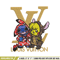 Pikachu x stitch lv Embroidery Design, LV Embroidery, Embroidery File, Logo shirt, Sport Embroidery, Digital download.jpg