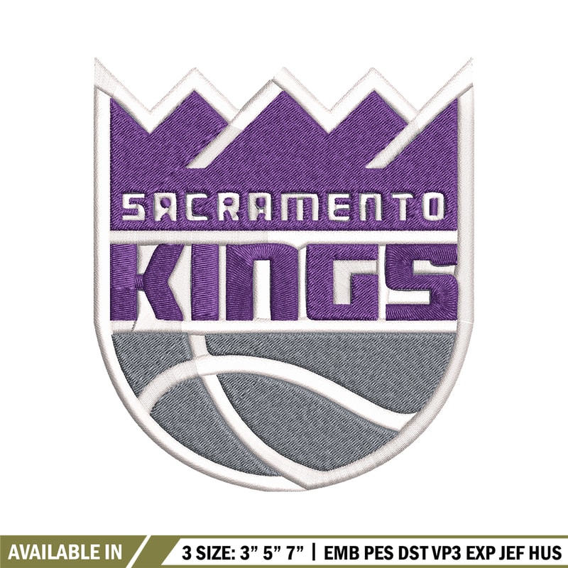Sacramento Kings logo Embroidery, NBA Embroidery, Sport embroidery, Logo Embroidery, NBA Embroidery design..jpg