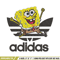Spongebob adidas Embroidery Design, Adidas Embroidery, Embroidery File, Brand Embroidery, Logo shirt, Digital download.jpg