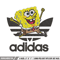 Spongebob adidas Embroidery Design, Adidas Embroidery, Embroidery File, Brand Embroidery, Logo shirt, Digital download.jpg