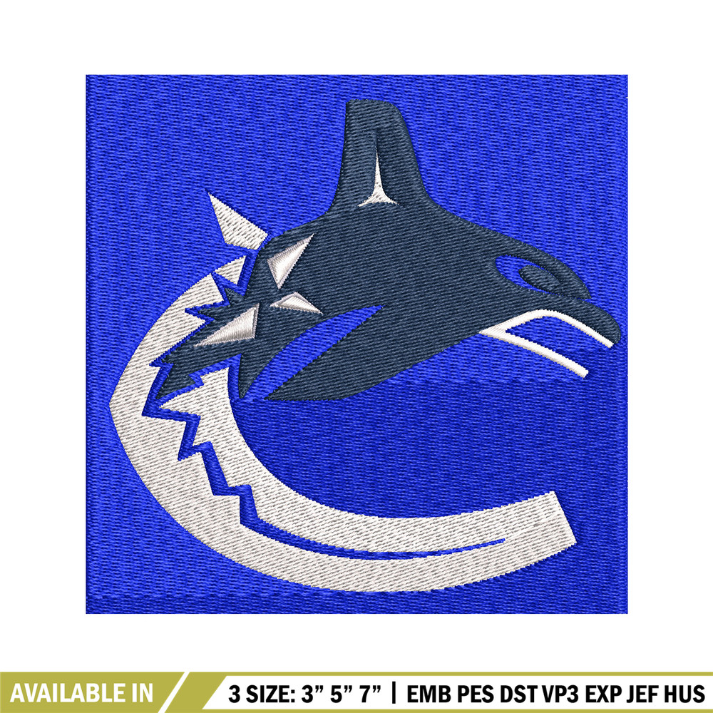 Vancouver Canucks logo Embroidery, NHL Embroidery, Sport embroidery, Logo Embroidery, NHL Embroidery design..jpg