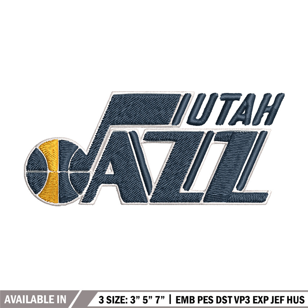 Utah Jazz logo Embroidery, NBA Embroidery, Sport embroidery, Logo Embroidery, NBA Embroidery design..jpg