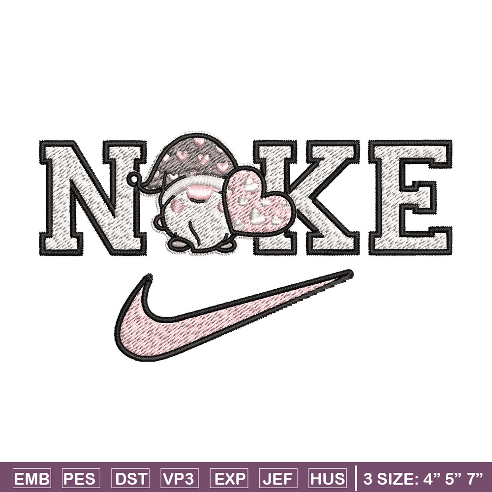 Nike gnomes Embroidery Design, Chrismas Embroidery, Nike Embroidery, Embroidery File, Logo shirt, Digital download.jpg