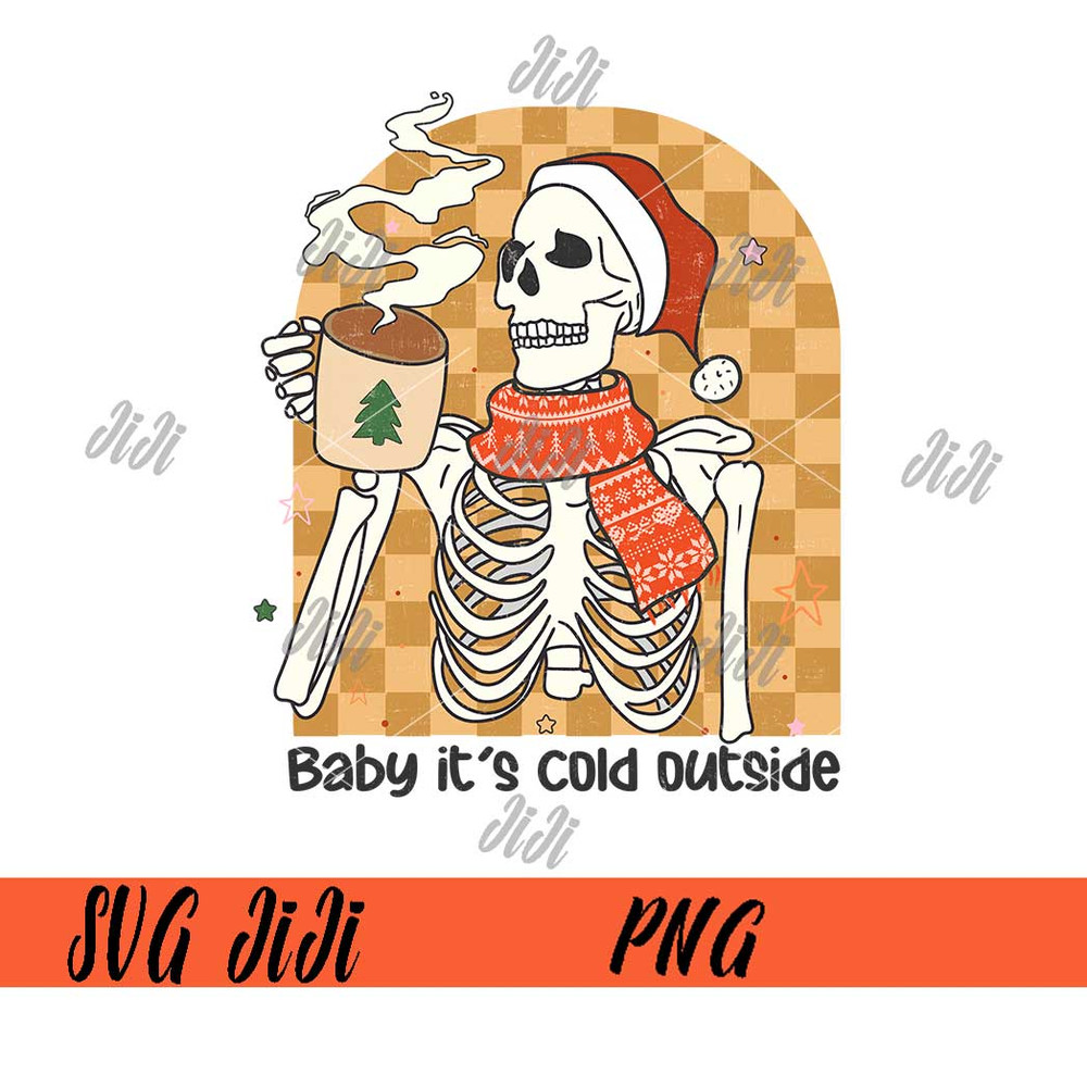 baby-It's-Cold-Outside-PNG,-Skeleton-Coffee-PNG,-Retro-Skeleton-Christmas-PNG.jpg