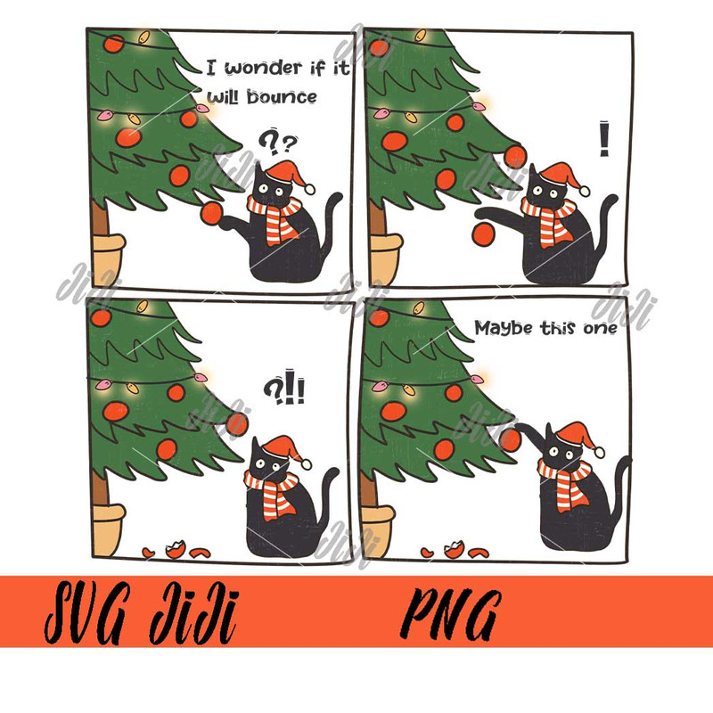 Christmas-Tree-Cat-PNG,-I-Wonder-If-It-Will-Bounce-PNG,-Maybe-This-One-PNG.jpg