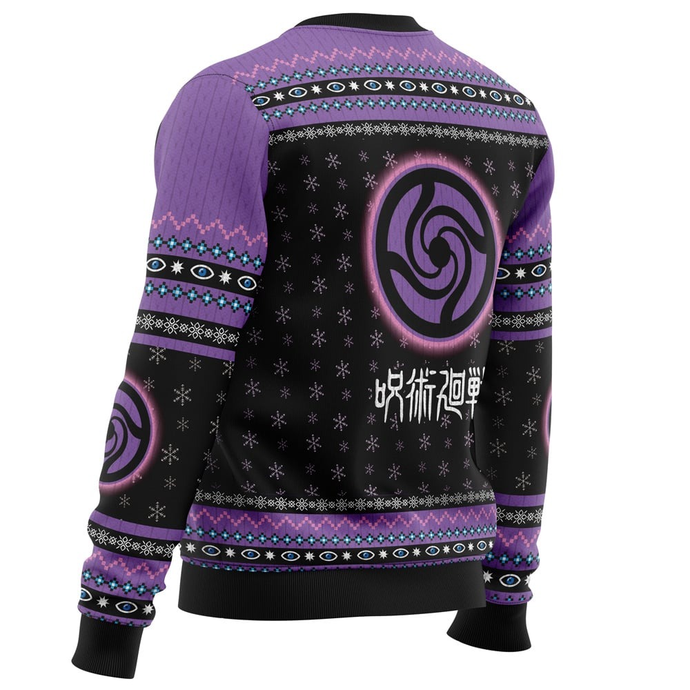 Satoru Gojo Jujutsu Kaisen All Over Print Hoodie 3D Zip Hoodie 3D Ugly Christmas Sweater 3D Fleece Hoodie