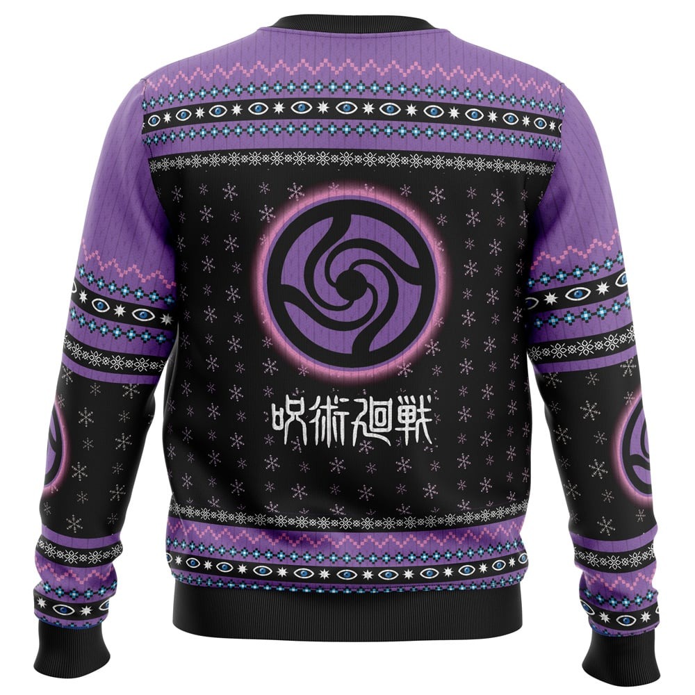 Satoru Gojo Jujutsu Kaisen All Over Print Hoodie 3D Zip Hoodie 3D Ugly Christmas Sweater 3D Fleece Hoodie