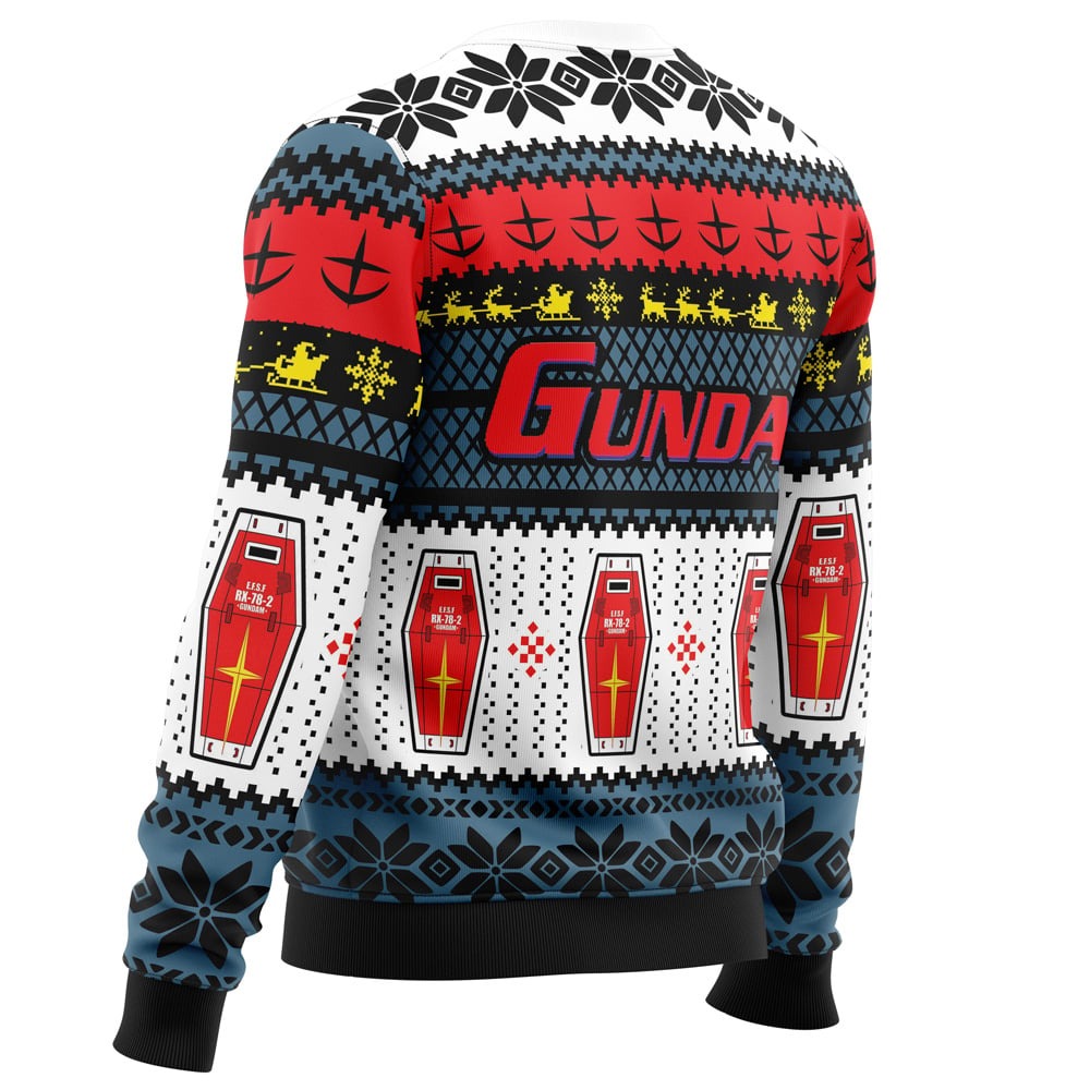 RX 78 Gundam All Over Print Hoodie 3D Zip Hoodie 3D Ugly Christmas Sweater 3D Fleece Hoodie