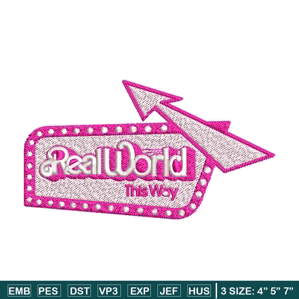 Realworld this way Embroidery design, Logo Embroidery, logo design, Embroidery File, logo shirt, Digital download..jpg