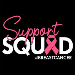 support squad breast cancer warrior svg png