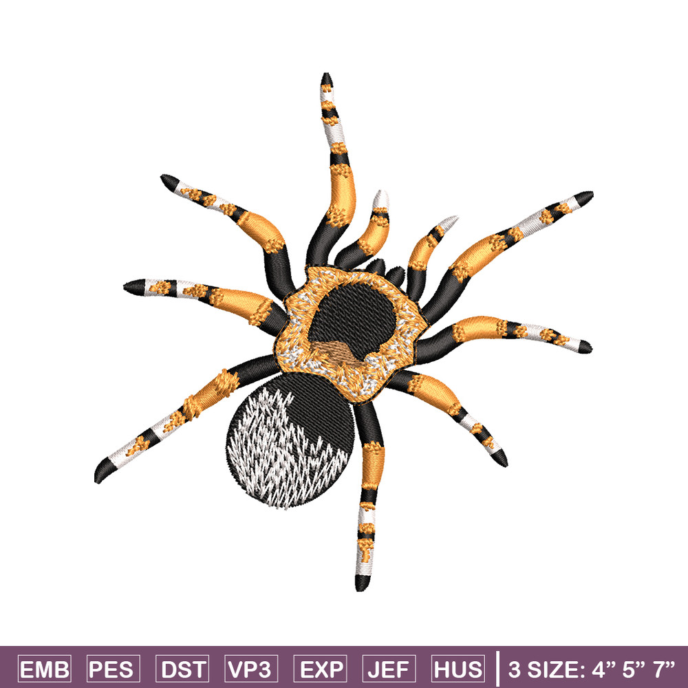 Spaider embroidery design, Spaider embroidery, animal design, embroidery file, animal shirt, Digital download..jpg