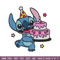 Stitch birthday Embroidery design, Stitch birthday Embroidery, cartoon design, Embroidery File, Digital download..jpg