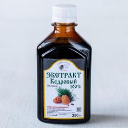 Balsam - Extract "Cedar" Unique Natural Product From The Russian Siberian Taiga 250 Ml / 8.45 Oz