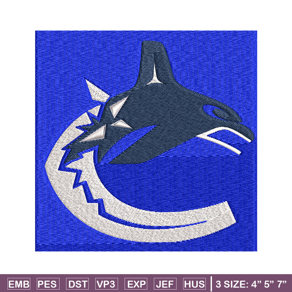 Vancouver Canucks logo Embroidery, NHL Embroidery, Sport embroidery, Logo Embroidery, NHL Embroidery design..jpg