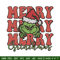 Merry Christmas Grinch Embroidery design, Grinch christmas Embroidery, logo design, Embroidery File, Instant download..jpg
