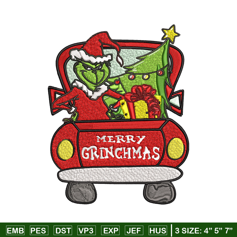 Merry Grinchmas Embroidery design, Merry Grinchmas Embroidery, cartoon design, logo shirt, Digital download..jpg