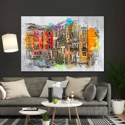 italy city landscape,venice grand canal painting,venice painting,grand canal canvas painting,venice canal painting,italy