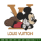 Mickey louis vuitton Embroidery Design, Lv Embroidery, Embroidery File, Brand Embroidery, Logo shirt, Digital download.jpg