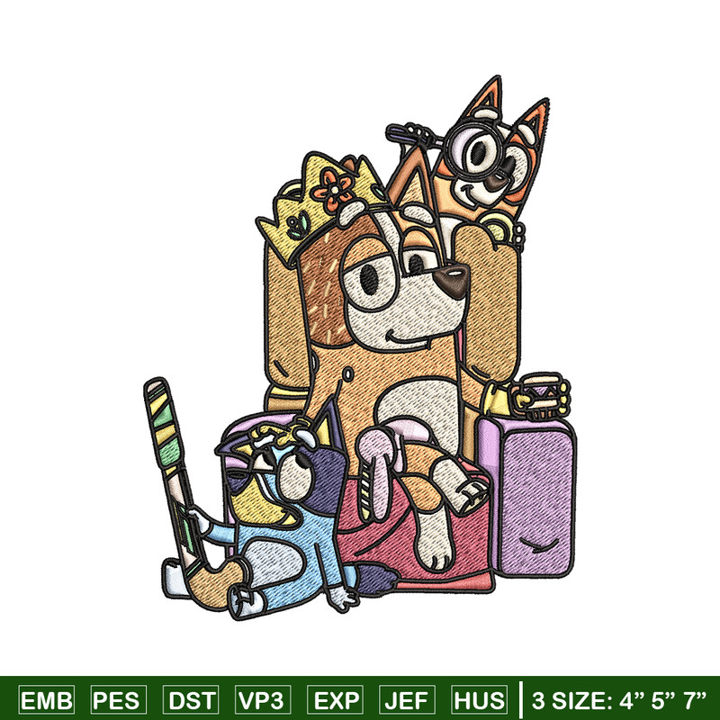 Mom bluey bingo Embroidery, Bluey cartoon Embroidery, Embroidery File, cartoon design, cartoon shirt, Digital download..jpg