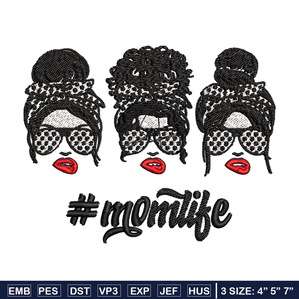 Mom Life Leopard Embroidery design, Mom Life Embroidery, logo design, Embroidery File, logo shirt, Instant download..jpg