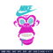 Monkey Nike Embroidery design, Monkey Embroidery, Nike design, Embroidery file, logo shirt, Instant download..jpg