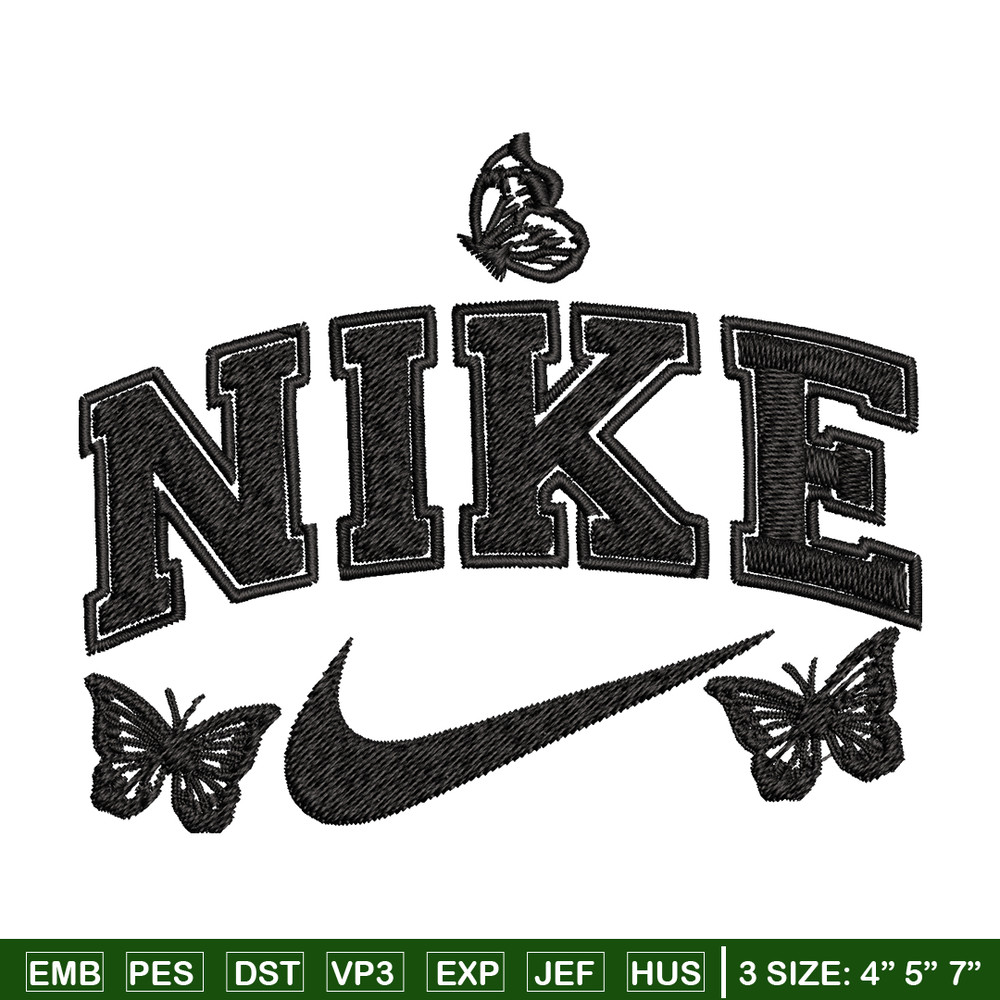 Nike butterfly Embroidery design, Nike butterfly Embroidery, Embroidery File, Nike design, logo shirt, Digital download..jpg