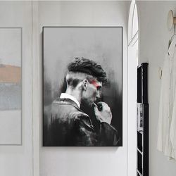 peaky blinders art canvas painting murphy movie posters and prints hd printed wall art picture living room home decorati