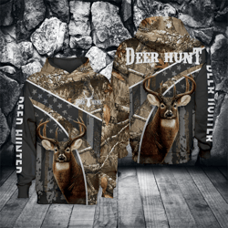 ggp20070118878 hunter hunting lovers deer hunt 3d all over print hoodie