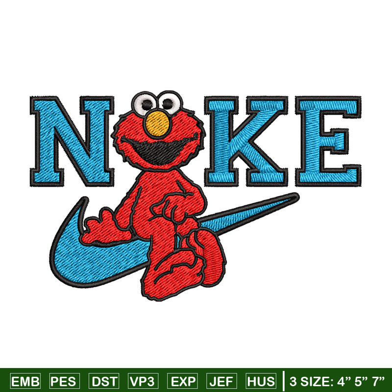 Nike red cartoon Embroidery Design, Nike Embroidery, Brand Embroidery, Embroidery File, Logo shirt, Digital download.jpg