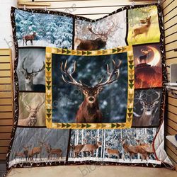 ggp20070119245 hunter hunting lovers deer is my spirit animal quilt