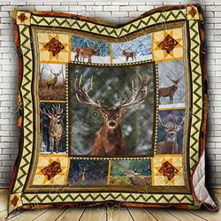 ggp20070119246 hunter hunting lovers deer is my spirit animal quilt