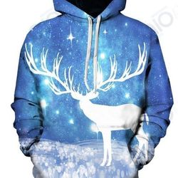 ggp20070119292 hunter hunting lovers deer on autumn hoodie 3d all over print