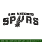 San Antonio Spurs logo Embroidery, NBA Embroidery, Sport embroidery, Logo Embroidery, NBA Embroidery design..jpg