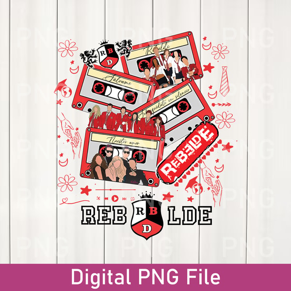 Red Rbd Logo Retro RBD Touring PNG, Rbd Fans PNG, RBD Logo PNG, Rebelde F | Inspire ...
