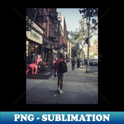 NoHo Manhattan New York City - Exclusive PNG Sublimation Download - Defying the Norms