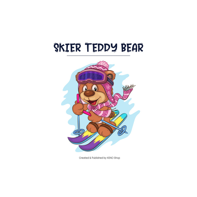 Cartoon Teddy Bear Skier_preview_02_1.jpg