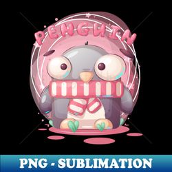 Sweet Baby Penguin - Signature Sublimation PNG File - Transform Your Sublimation Creations