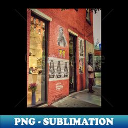Street Art Prince Street Soho Manhattan New York City - Creative Sublimation PNG Download - Bold & Eye-catching