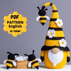 This amigurumi PDF pattern consists of written instructions and numerous pictures that together show you how to crochet