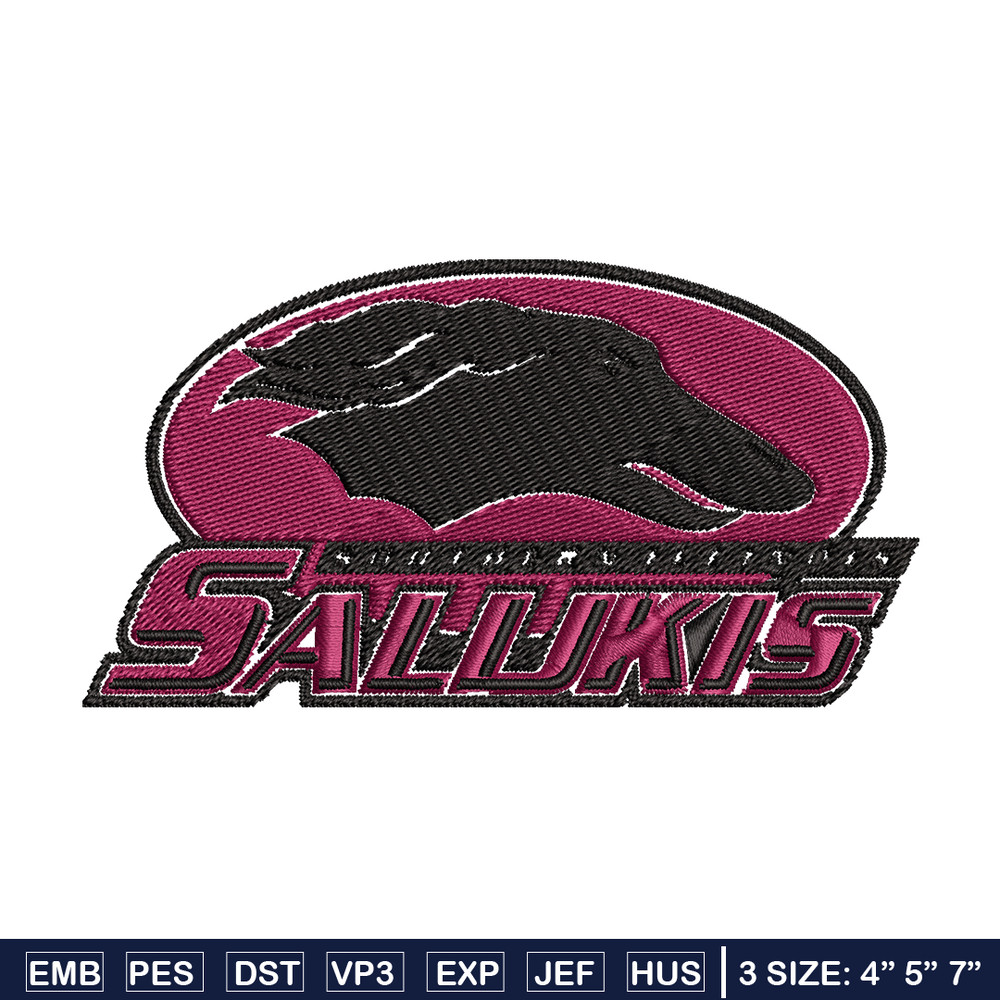Southern Illinois Salukis embroidery design, Southern Illinois Salukis embroidery, Sport embroidery, NCAA embroidery..jpg